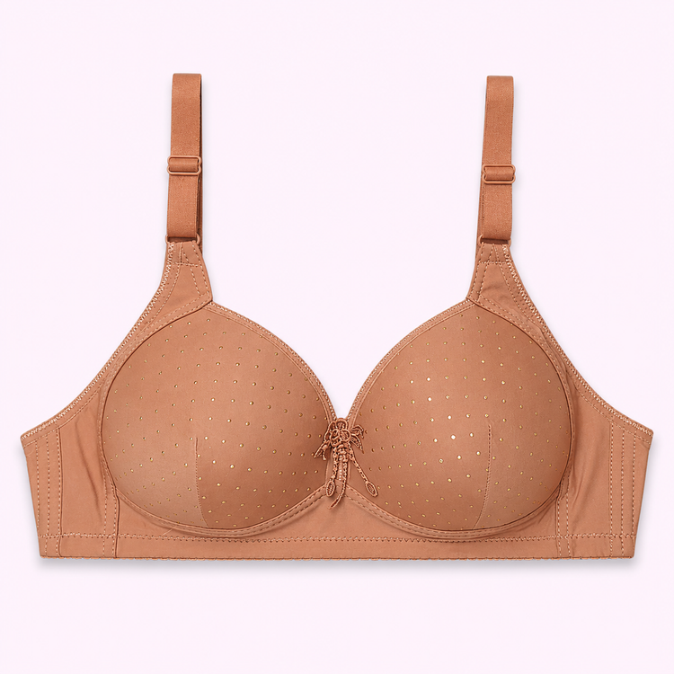 Stylish Light Brown Bra | She Rivaj