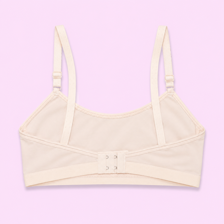 Beige blouse back