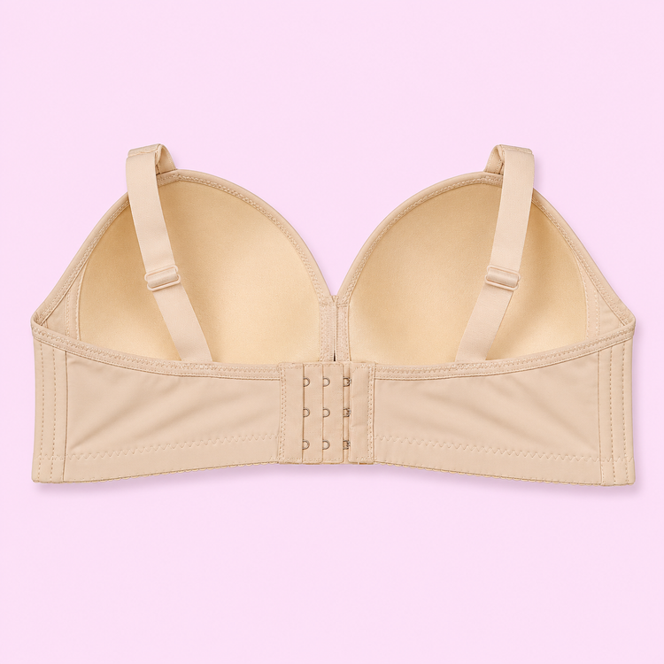 Beige bra Back side