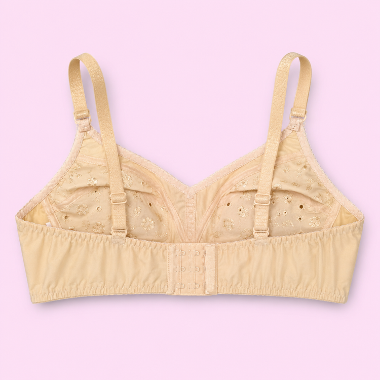 Beige bra back