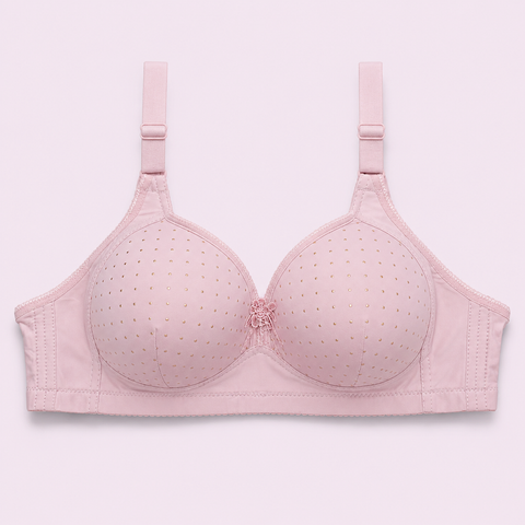Pink bra