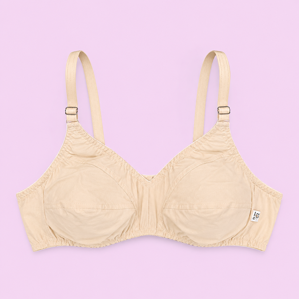 Beige bra Cotton