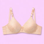 Beige bra bail style