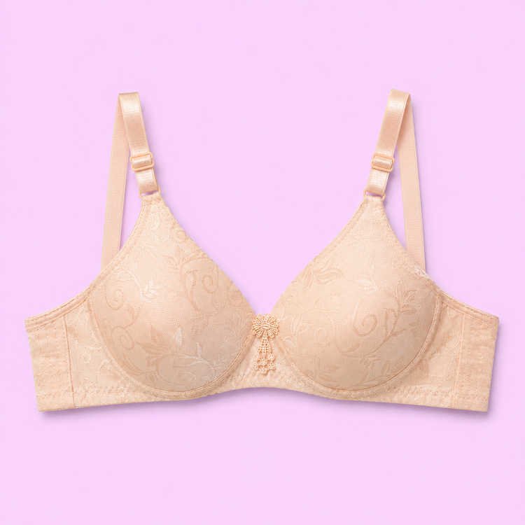 Beige bra bail style