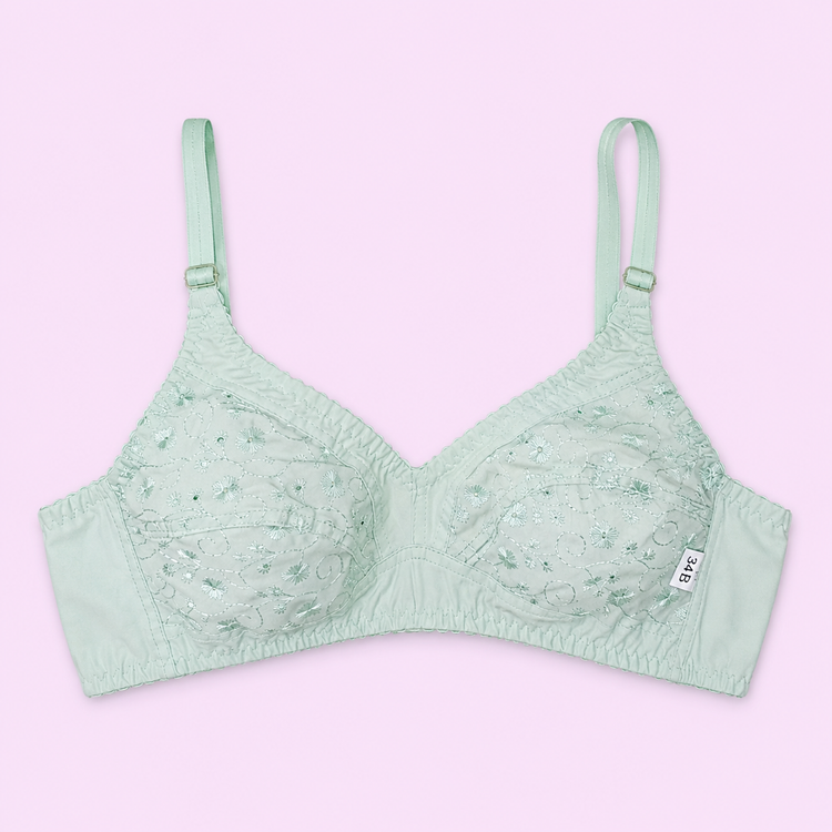 She Rivaj – Sage Green Bra Collection | Elegant & Timeless Style