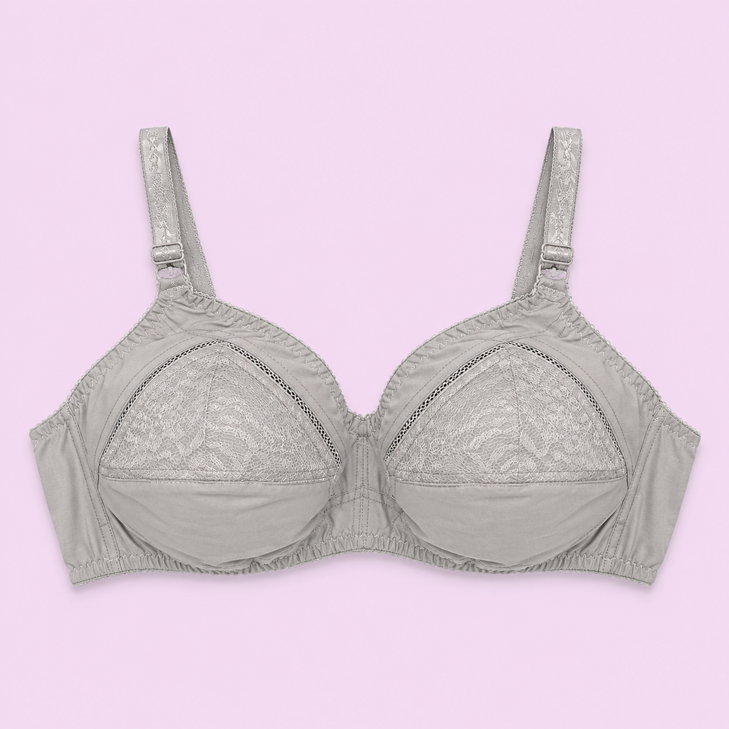Light gray bra 