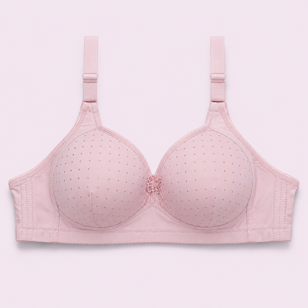 Pink bra
