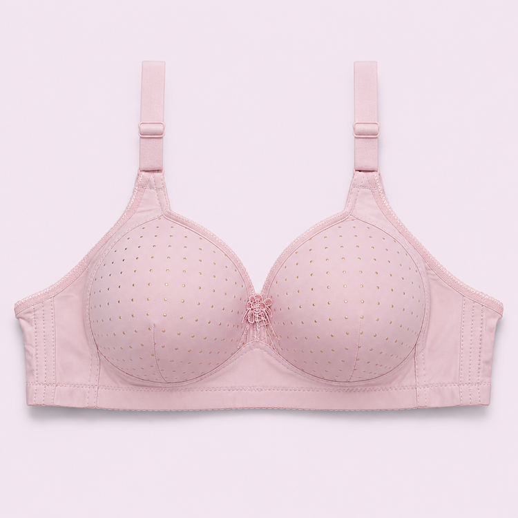 Pink bra