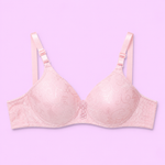 Pink bra