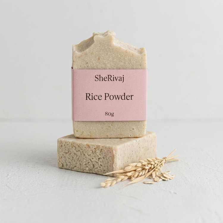 SheRivaj Rice Powder Soap